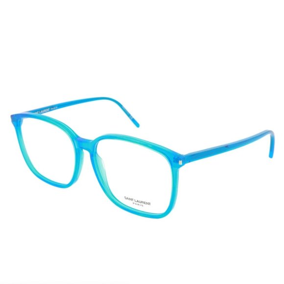 Saint Laurent Women's Blue Transparent Glasses! - Picture 1 of 4